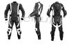 TSCHUL KOMBINEZON MOTO SKÓRZANY 787 BLACK-WHITE
